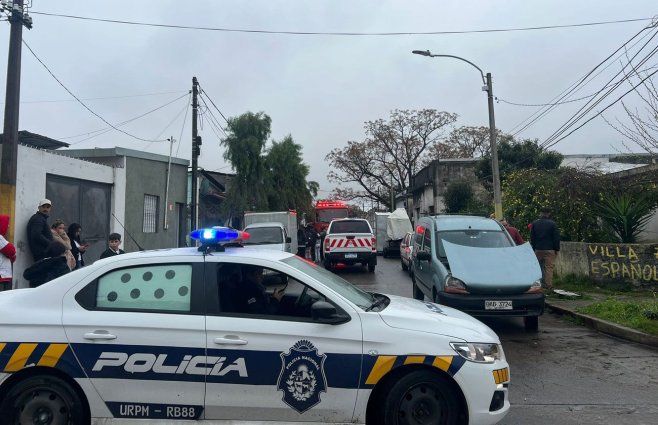 Villa Española, el lugar del incendio donde fallecieron cinco niños y dos adultos mayores. Foto: María Eugenia Scognamiglio, Subrayado.