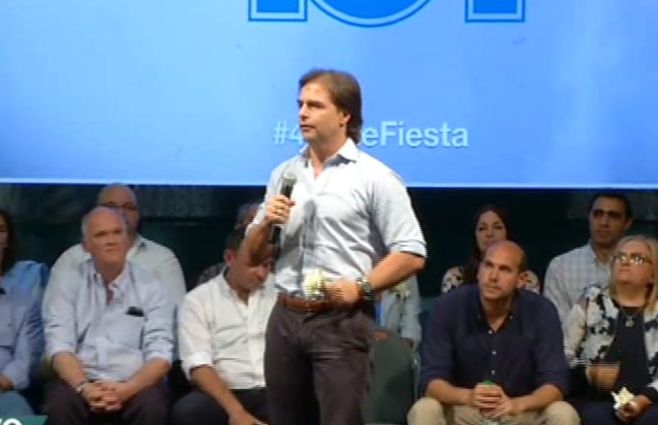 Lacalle Pou destacó la historia de 10 años de la Lista 404