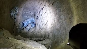 el tunel de ciudad vieja por dentro: las imagenes de la excavacion y el pasadizo subterraneo