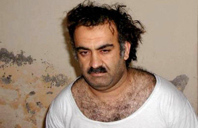 Foto: AFP. Jalid Sheij Mohamed, acusado de ser el autor intelecutal de atentados del 11S.