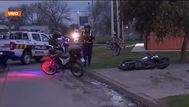 Persecución policial terminó con un choque y un delincuente de 28 años muerto en el barrio Bella Italia