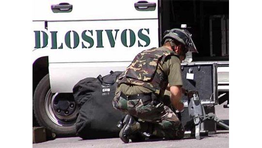 Hallan valija en sinagoga: la bomba era una máquina de escribir