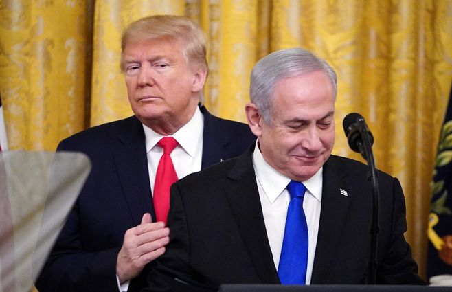 Benjamín Netanyahu ha dicho que Trump era el mejor amigo que Israel había tenido jamás. 