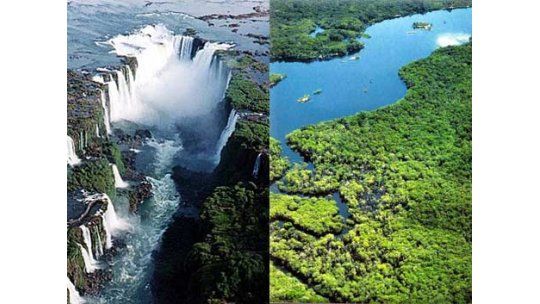 Cataratas y Amazonas integran las nuevas 7 maravillas del mundo