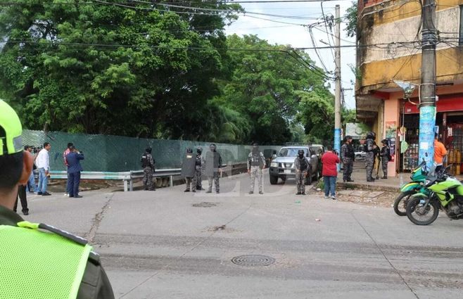 Foto: El Deber. Operativo policial en Bolivia que permitió capturar a Sebastián Marset.