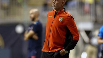 Antonio Carlos Zago, DT de Bolivia. Foto: AFP