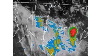 Otra alerta Naranja por tormentas fuertes para 4 departamentos