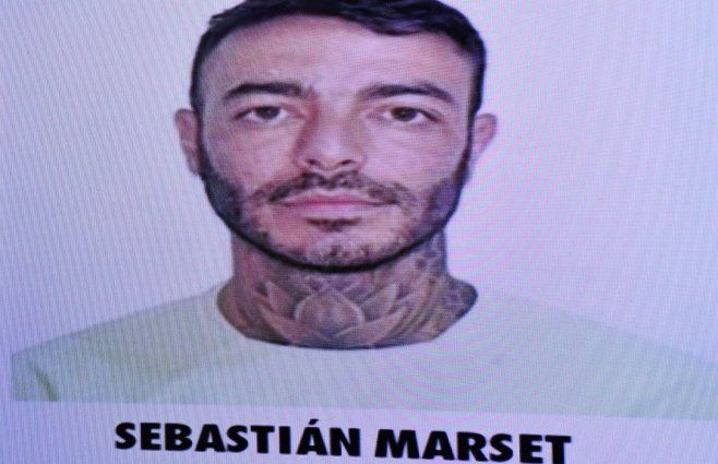 Marset detenido. Foto: FocoUy