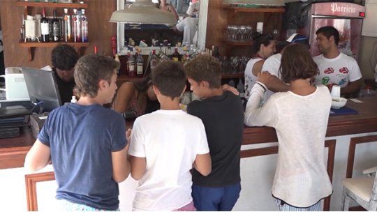 bar trabajo
