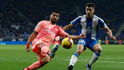 la jugada y el gol por los canos que hizo luis suarez este sabado (y el golazo de messi)