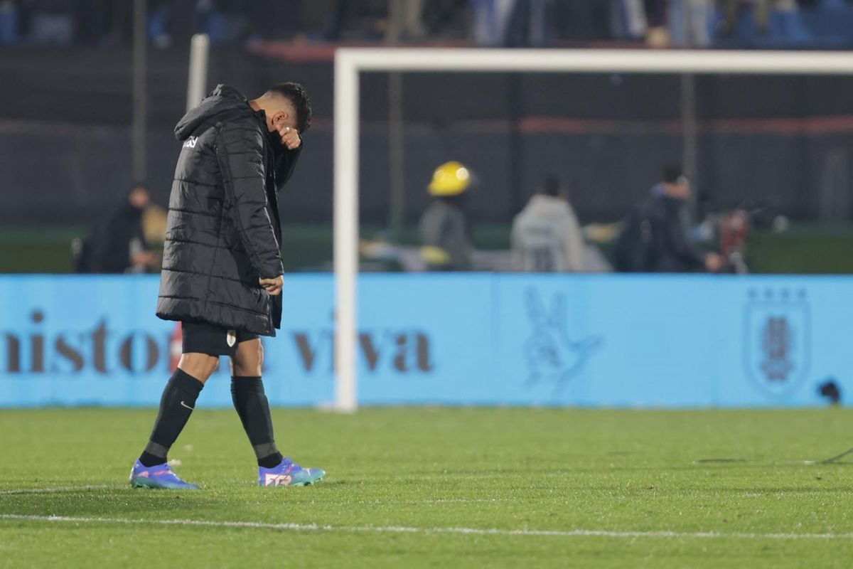 Último partido de Luis Suárez con la Celeste. Foto: Foco UY