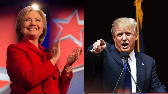 Clinton Trump
