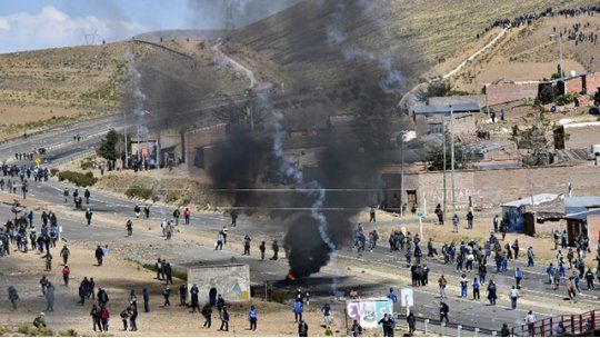 mineros bolivia