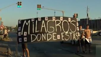 fue imputado por violencia domestica agravada, el padre de milagros sanchez, la joven ausente desde el 9 de diciembre