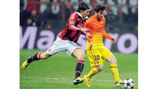 Barça cayó por 2 a 0 ante el Milan por Liga de Campeones