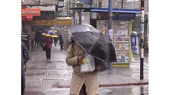 Un martes muy lluvioso y con temperatura máxima de 19º