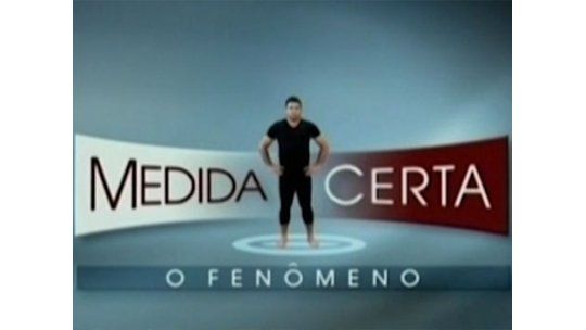Ronaldo le ganó al sobrepeso en un programa de TV