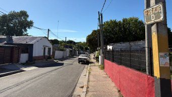 Foto: Mª. Eugenia Scognamiglio, Subrayado. Escena del homicidio en Colón.