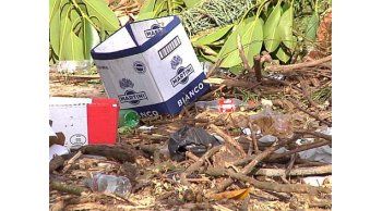 El Punto Verde de la Intendencia que se transformó en basural