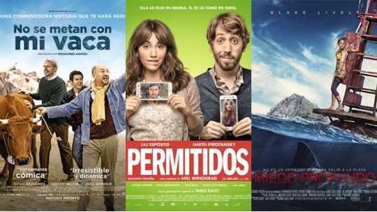 Estos son los estrenos de cine para el fin de semana