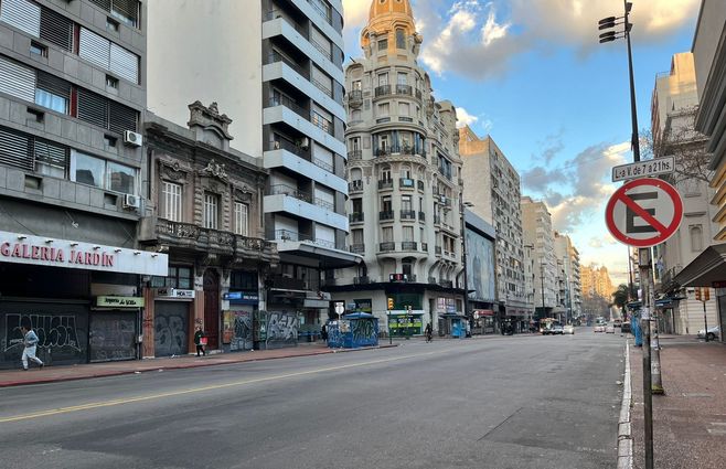 Foto: Nahuel Marichal. 18 de Julio y Yaguarón.