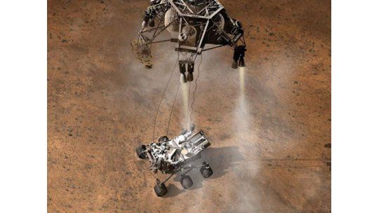 El robot más sofisticado de la NASA llega a buscar vida en Marte