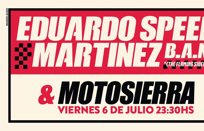 Eduardo Speedo Martínez en Uruguay y por primera vez en Inmigrantes