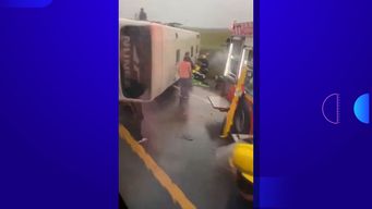 hospital de treinta y tres recibio 20 pasajeros del siniestro del omnibus en ruta 8: dos estan graves pero estables
