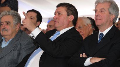 Juan Salgado en la celebración de los 75 años de Cutcsa en 2012.&nbsp;