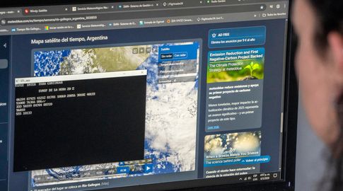 Foto: AFP. Servicio Meteorológico Nacional de Argentina. Foto: AFP. Servicio Meteorológico Nacional de Argentina.