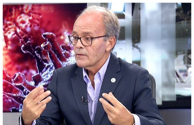 Eduardo Savio, uno de los principales agentes de información durante la pandemia en Uruguay