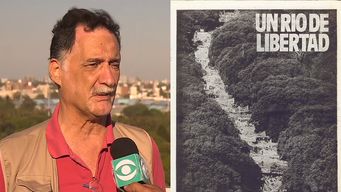 un rio de libertad: pepe pla volvio a la azotea desde donde tomo la iconica foto hace 40 anos