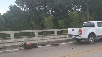 motonetista de 26 anos fallecio tras adelantar a camion en ruta 5 y chocar con una camioneta