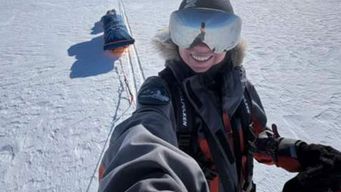 La joven noruega Karen Kyllesø. Foto: publicada en su Tik Tok.