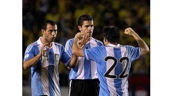 Argentina le ganó 2 a 1 a Colombia como visitante y respira