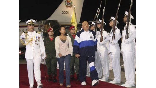 Chávez concluyó su quimioterapia en Cuba
