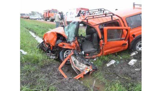 UTE, accidente