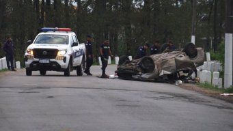 Foto: Subrayado. Escena del accidente en Paysandú.