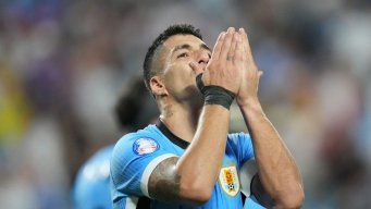 Luis Suárez en la Copa América 2024. Foto: AFP.