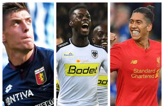 El polaco Piatek, el marfileño Pepé y el brasleño Firmino son posibles competidores para Luis Suárez