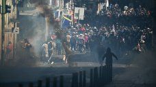 Foto: AFP. Protestas en Bolivia, enfrentamientos con la Policía. Foto: AFP. Protestas en Bolivia, enfrentamientos con la Policía.