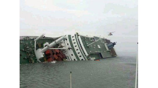Tragedia en Corea del Sur: naufragio de buque con cuatro muertos