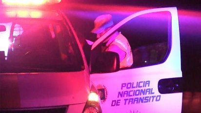 un motociclista murio en un accidente con un omnibus en ruta 1