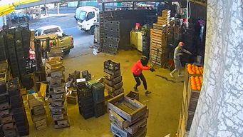 delincuentes a mano armada asaltaron verduleria en barrio penarol; es la tercera vez en poco tiempo