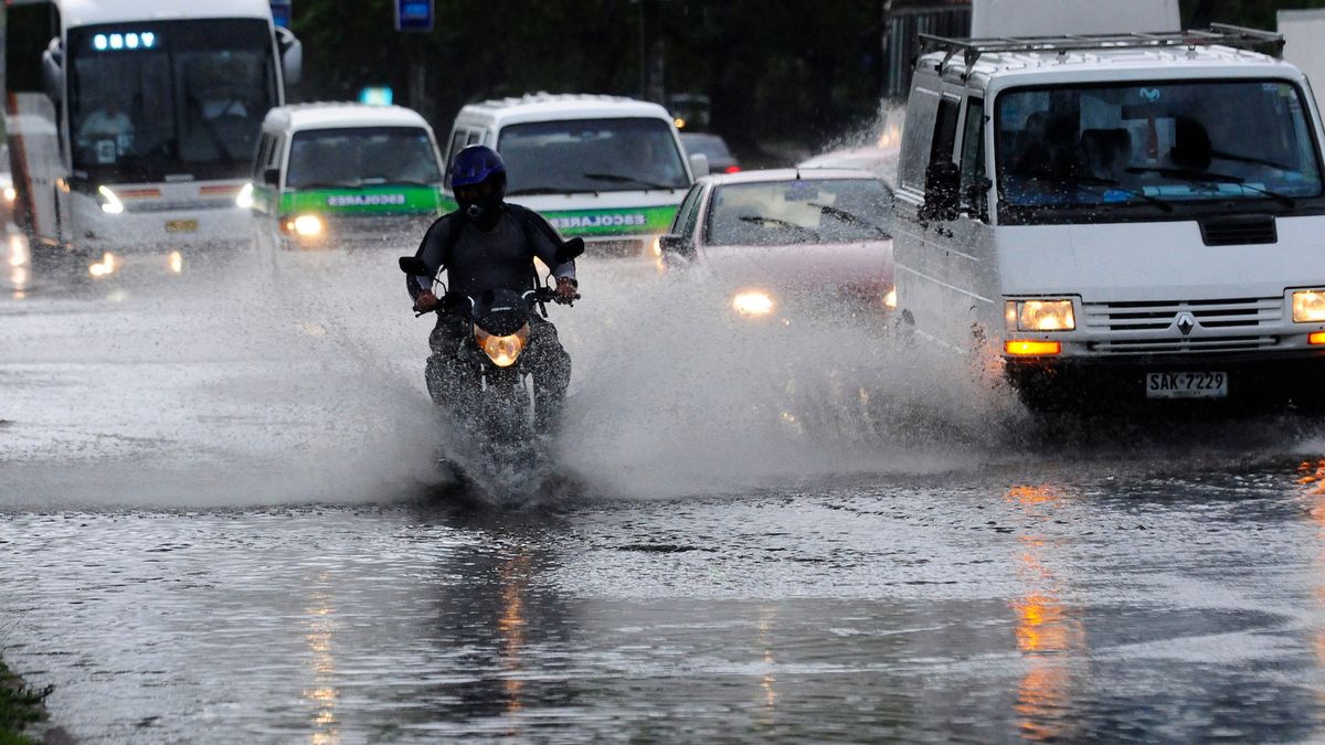 Meteorología actualizó la doble alerta por tormentas fuertes y tormentas puntualmente fuertes