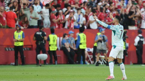Foto: AFP. Cristiano Ronaldo (CR7) en el Mundial 2026.