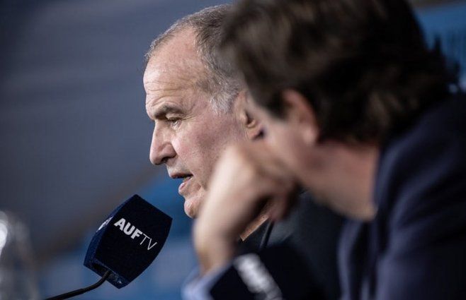 Foto: Twitter, Selección Uruguaya. Marcelo Bielsa.