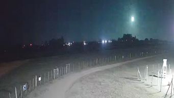 intenso bolido se vio desde uruguay: la explicacion de un astronomo y las imagenes