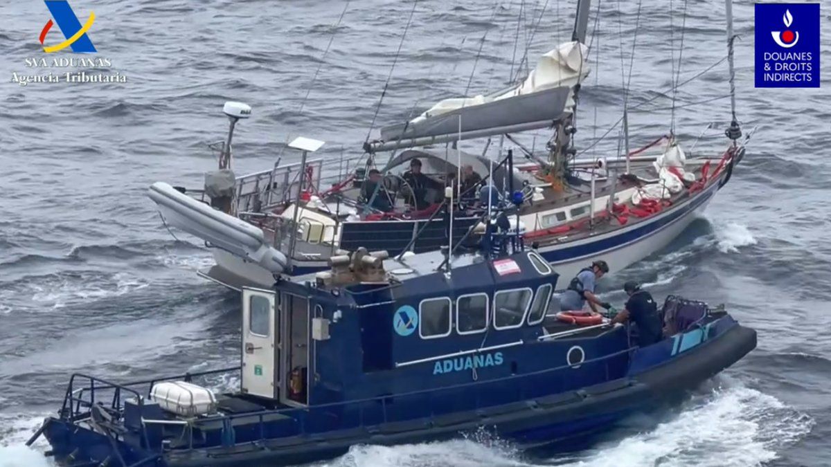 Detienen a un ciudadano uruguayo en un velero con dos toneladas de cocaína