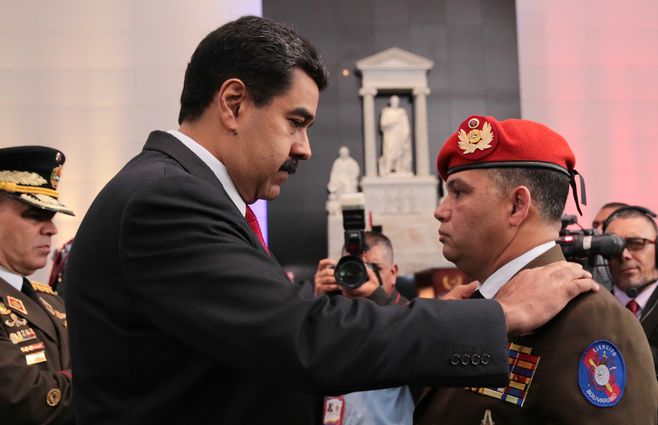 Maduro y Figuera cuando había confianza mutua. En el gobierno sostienen que el jerarca fue despedido.&nbsp;